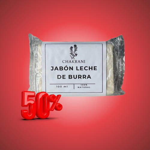 Jabón leche de burra